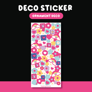 SAJANGNEEDS DECO STICKER