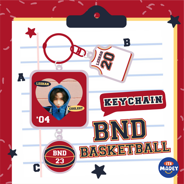 BOY NEXT DOOR BASKETBALL KEYCHAIN
