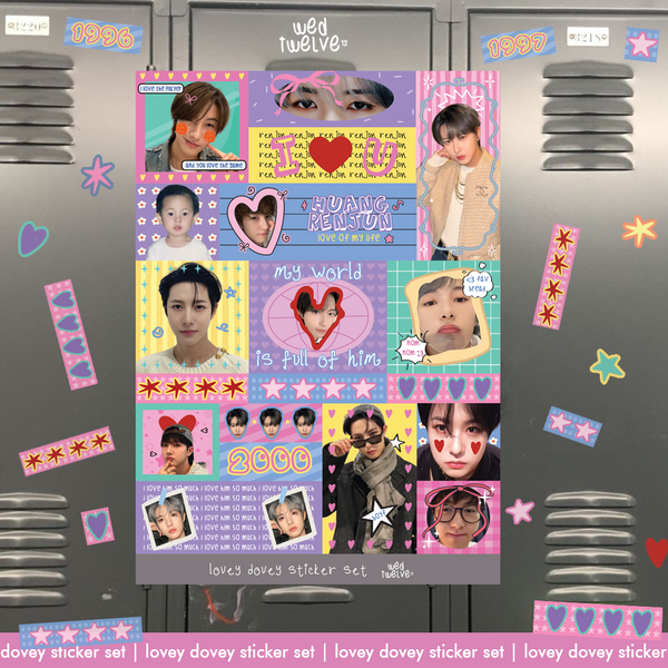 Lovey Dovey Sticker Set - NCT Dream
