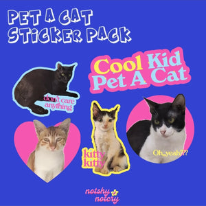 Pet A cat 2 sticker pack