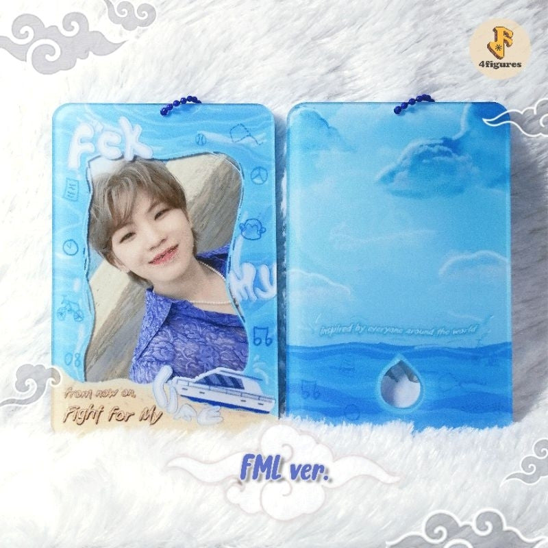 Seventeen Super - FML Acrylic Photocard Holder by 4figures.id