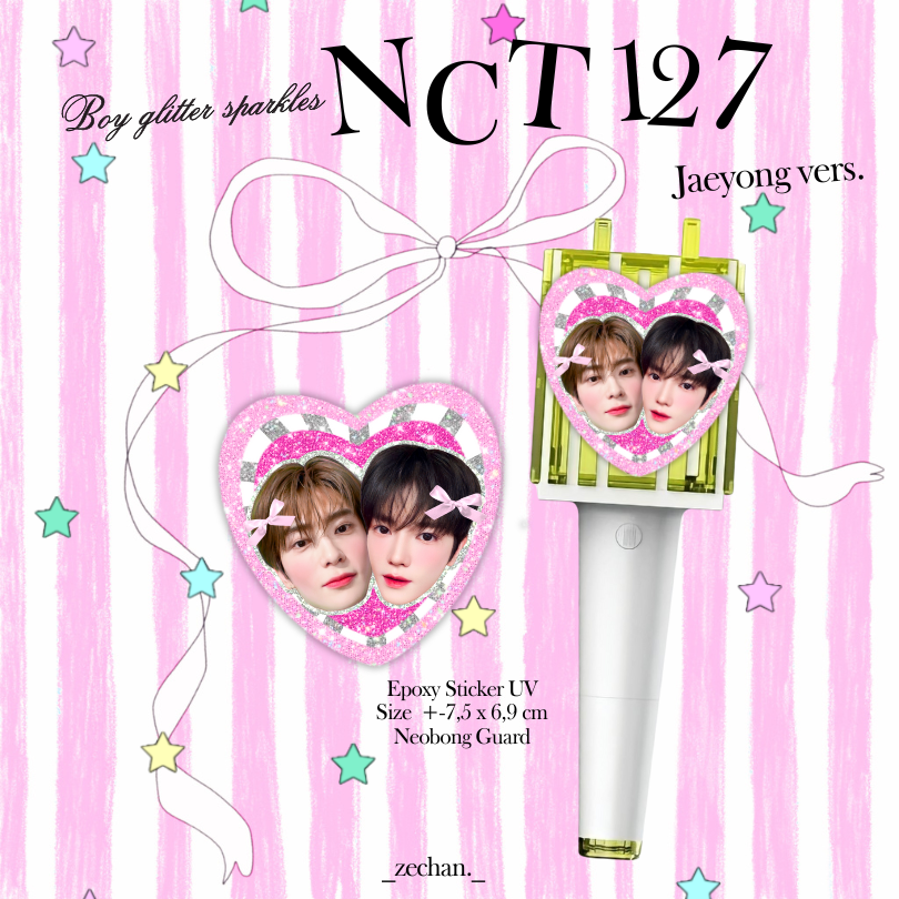Epoxy NEOBONG `Boy Glitter Sparkles` NCT LOVMate! for NCT Lightstick