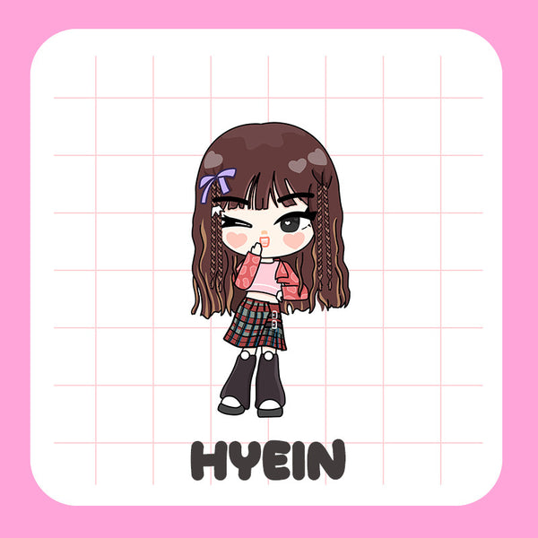 NEW JEANS TELL ME CHIBI KEYCHAIN