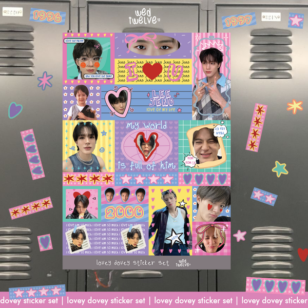 Lovey Dovey Sticker Set - NCT Dream