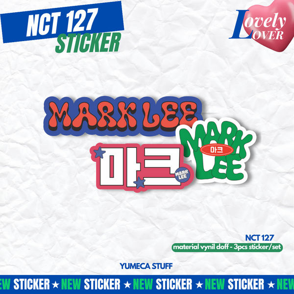 Lovely Lover Sticker NCT 127