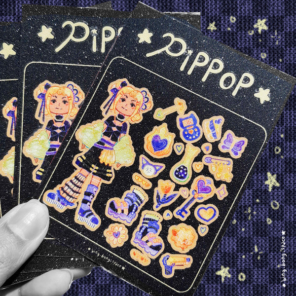 Sticker Sheet Pippop Series