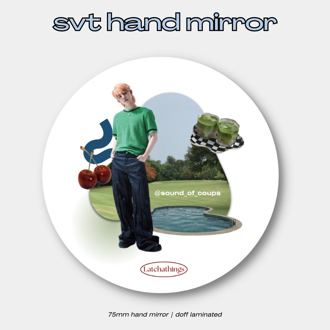 SVT Member Hand Mirror by Latchathings