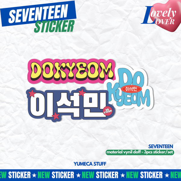 Lovely Lover Sticker Seventeen