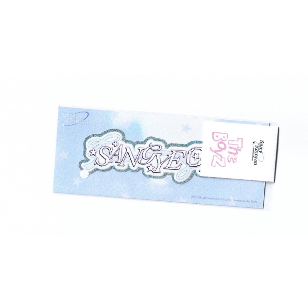 The Boyz Name Stickers