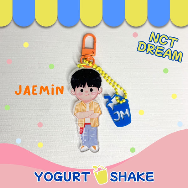 NCT Dream Yogurt Shake Member Keychain