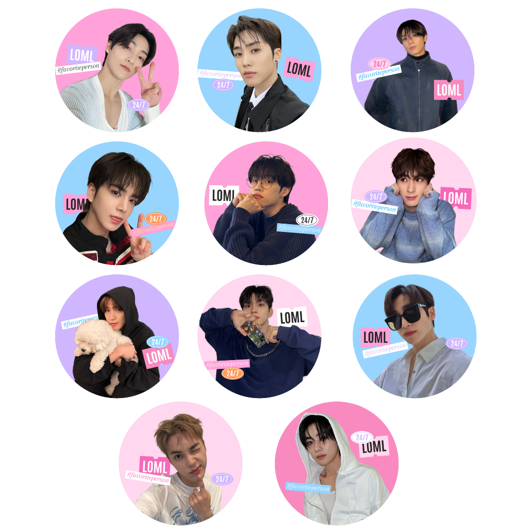 DinkyDodo- #LOML Keychain THE BOYZ ver