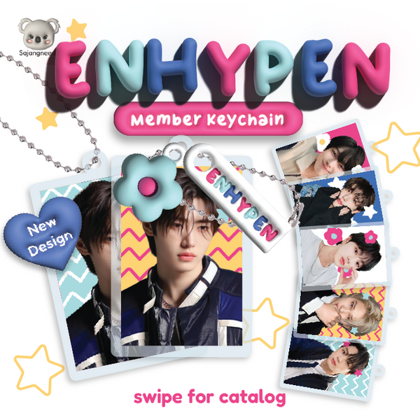 ENHYPEN MEMBER KEYCHAIN (Candy Series)