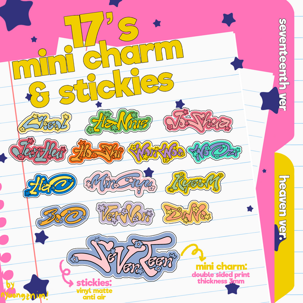 17’s Seventeenth Heaven Stickies