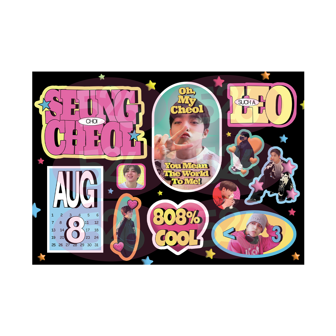 All Things, You! (SEVENTEEN Sticker Sheet)