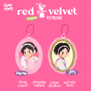 RED VELVET FEEL THE RHYTHM FRAME KEYRING