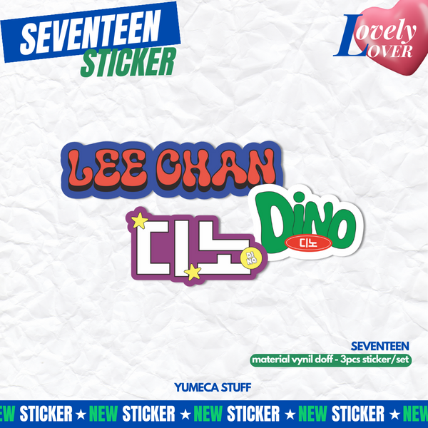 Lovely Lover Sticker Seventeen