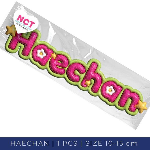 NCT NAME STICKER By Sajangneeds