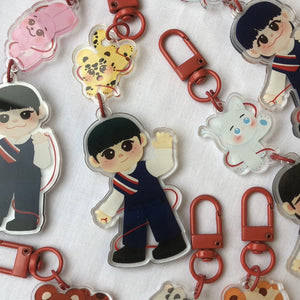 DREAM()SCAPE: Red String Connection NCT DREAM Keychains