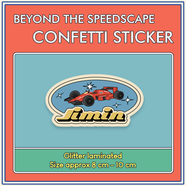 BTS BEYOND THE SPEEDSCAPE DIE-CUT STICKER