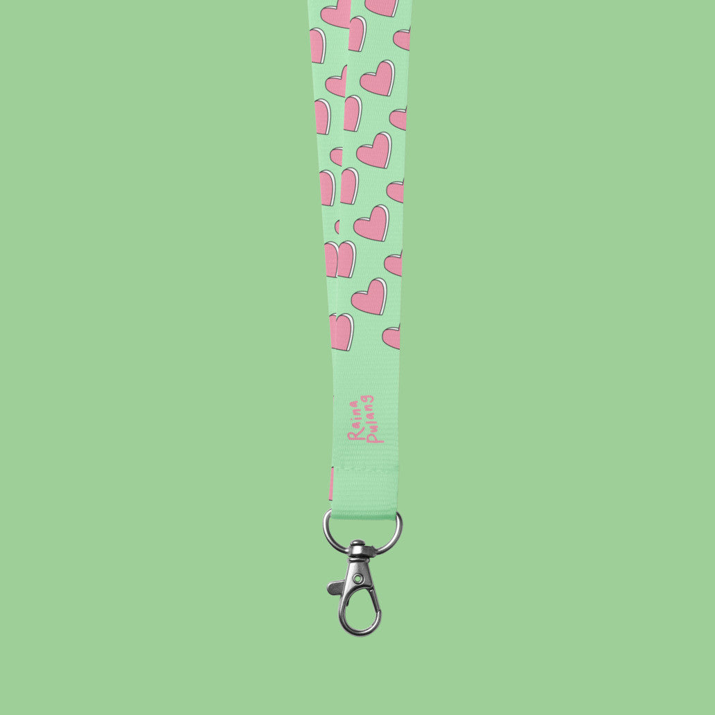Raina Pulang Keychain Lanyard