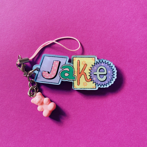 Enhypen Phone Strap with Gummy bear Charm