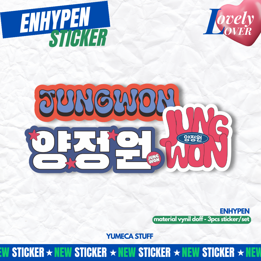 Lovely Lover Sticker Enhypen