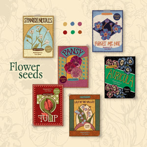Petite Marmalade Sticker Pack - Flower Seeds
