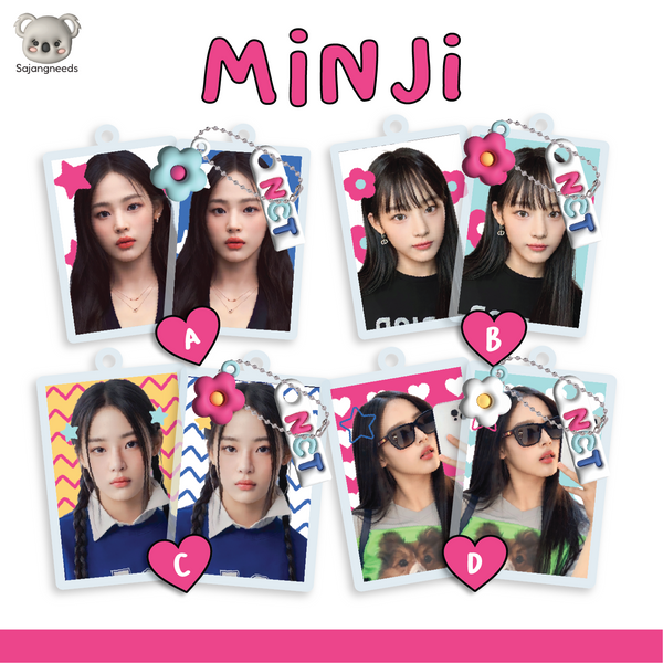 NEWJEANS KEYCHAIN MEMBER (Candy Series) By Sajangneeds