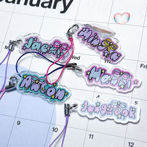 ITNOL PHONE CHARM [NCT DREAM, RIIZE &amp; NEWJEANS]