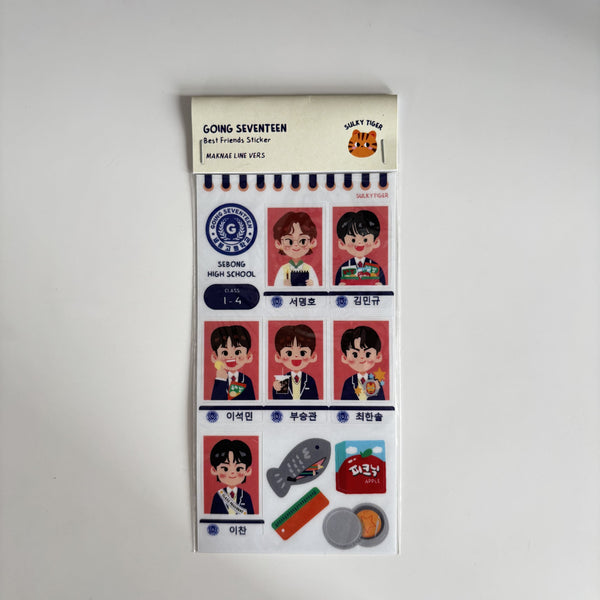VARIOUS KINDS OF SMALL STICKERS OF SULKYTIGER