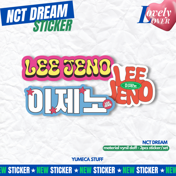 Lovely Lover Sticker NCT Dream