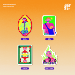 Sticker - Assorted Eclectic by WhoopDeDoo