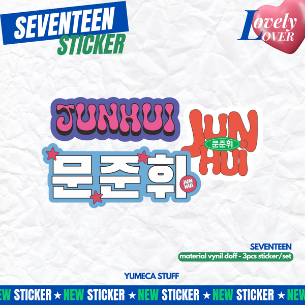 Lovely Lover Sticker Seventeen