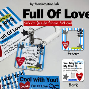 FULL OF LOVE ID PHOTO HOLDER