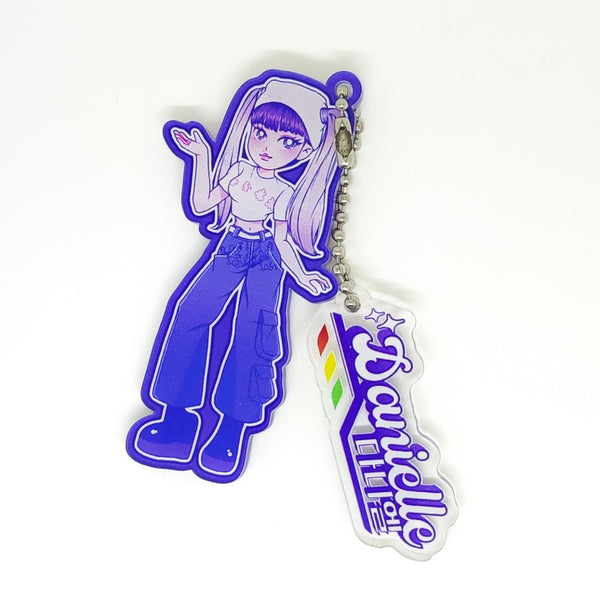Linked Keychain Acrylic KPOP New Jeans OMG