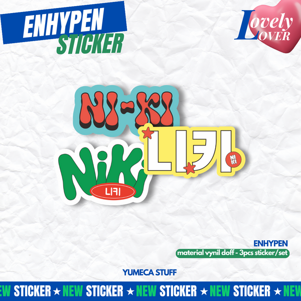Lovely Lover Sticker Enhypen