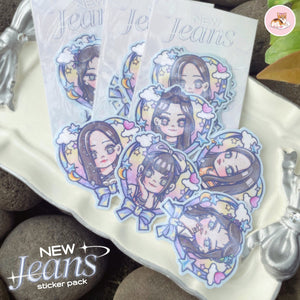 [MOSSYSTUDIO] New Jeans Super Shy Sticker Set