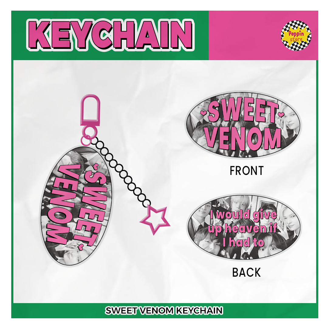 Sweet Venom Keychain