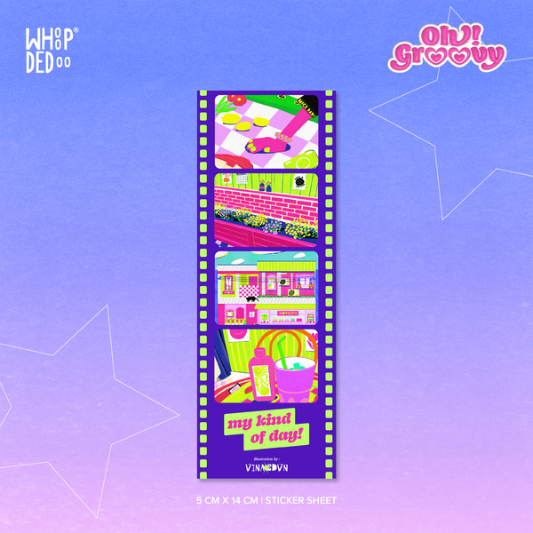 Sticker Sheet - Kind of Day by WhoopDeDoo