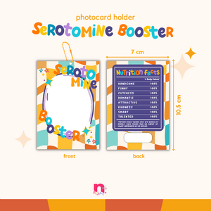 serotomine-booster photocard holder by nprojects