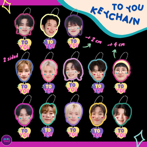 Seventeen To You Keychain