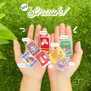 [Kkodamame] BTS Snack Sticker Deco