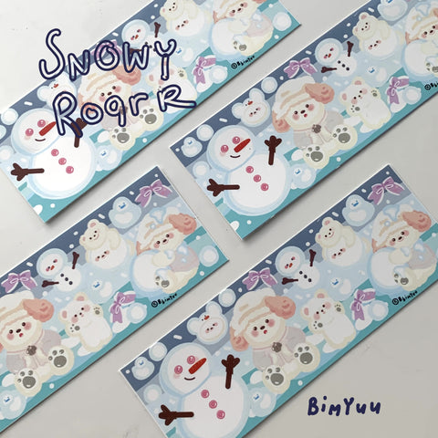 Bimyuu sticker - Snowy RoaArr