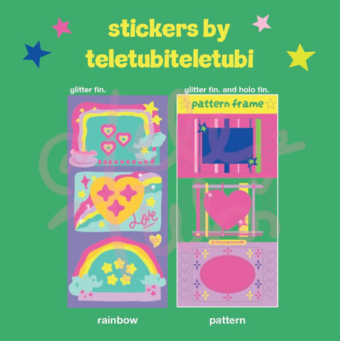 Stickers Frame by Teletubiteletubi