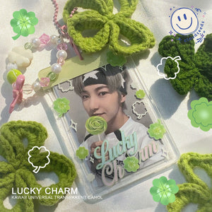 Lucky Charm Transparant Photocard Holder