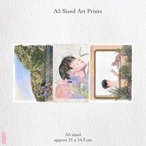 A5 Sized Art Prints / Wall Decor