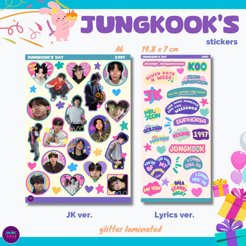 Jungkook’s Birthday Sticker