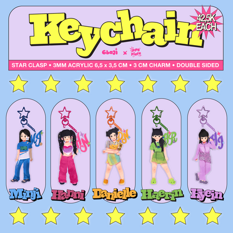 NEWJEANS! KEYRING