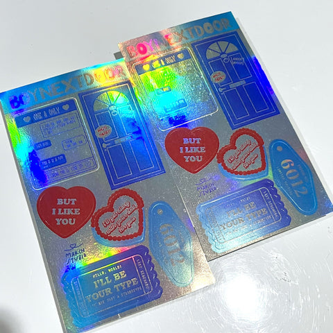 BOYNEXTDOOR - KPOP HOLOGRAM STICKER