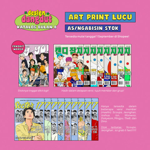 Cute Art Prints (A5)